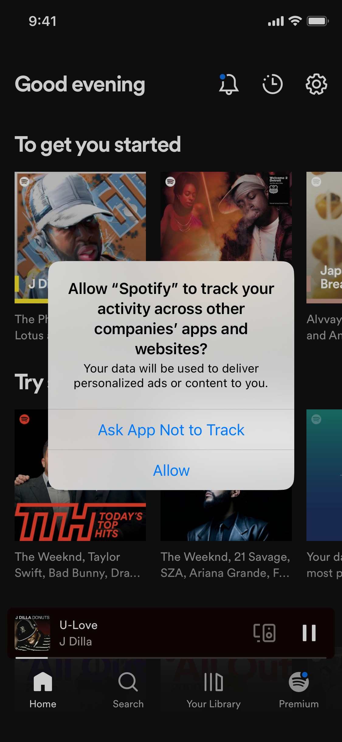 Spotify - Interface Details
