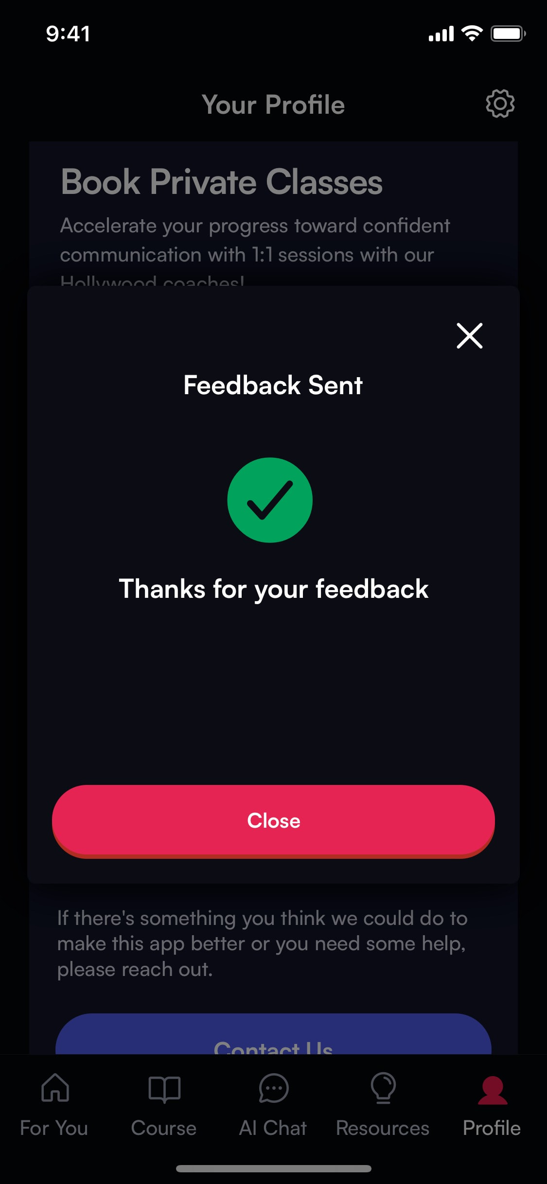 BoldVoice - Interface Details
