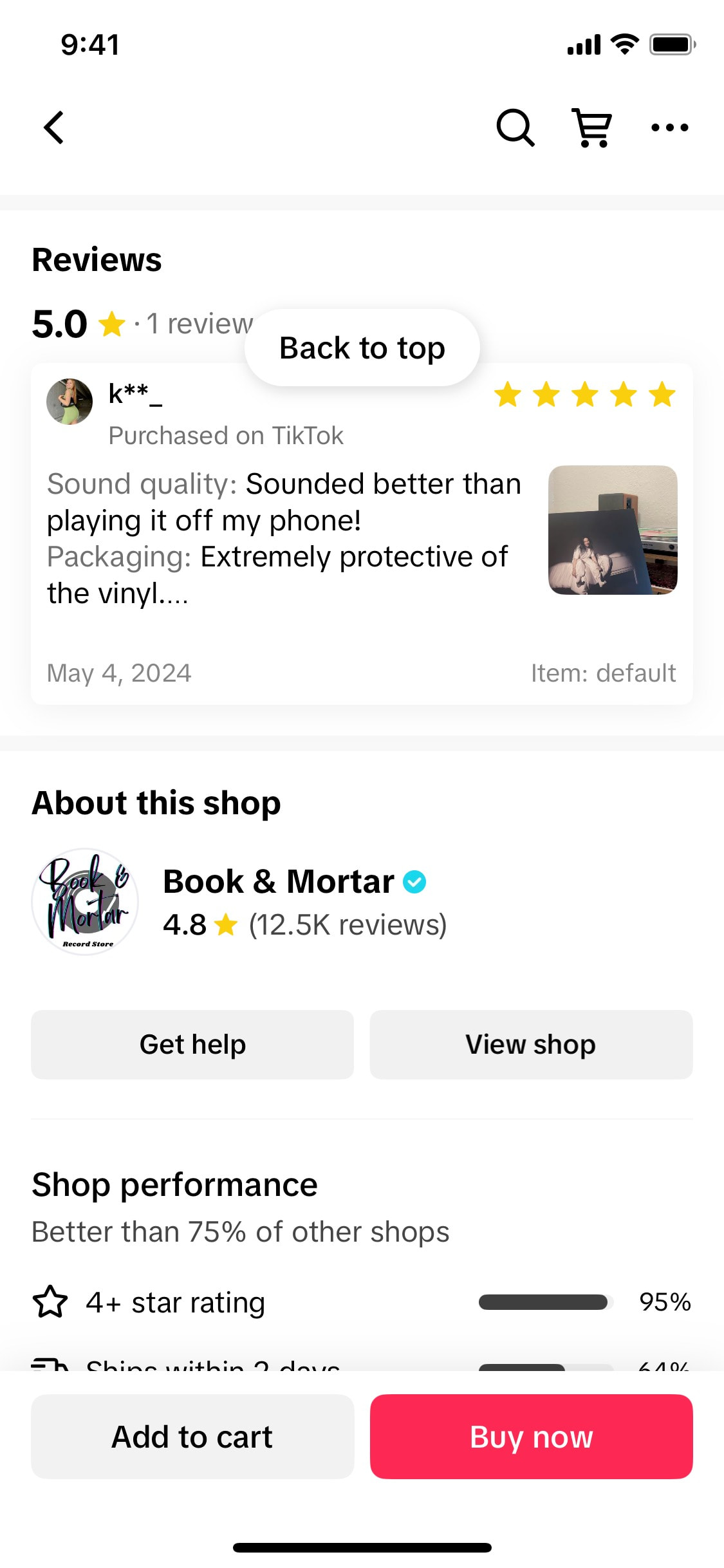 TikTok - Product Details