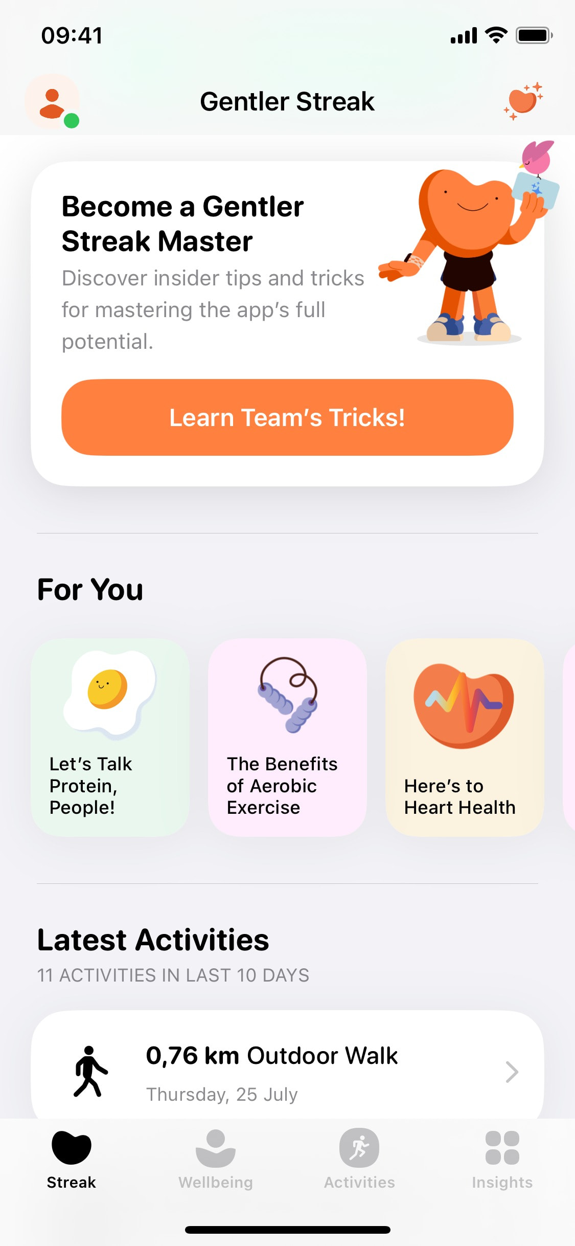 Gentler Streak - Home Page