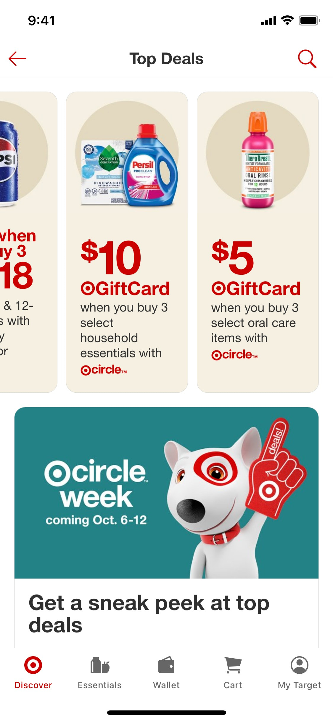 Target - Discover