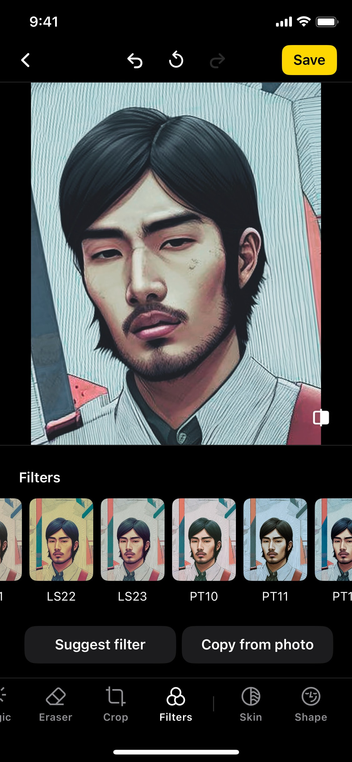 Lensa AI - Interface Details