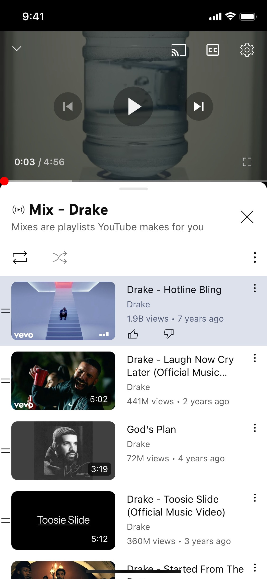 YouTube - Interface Details