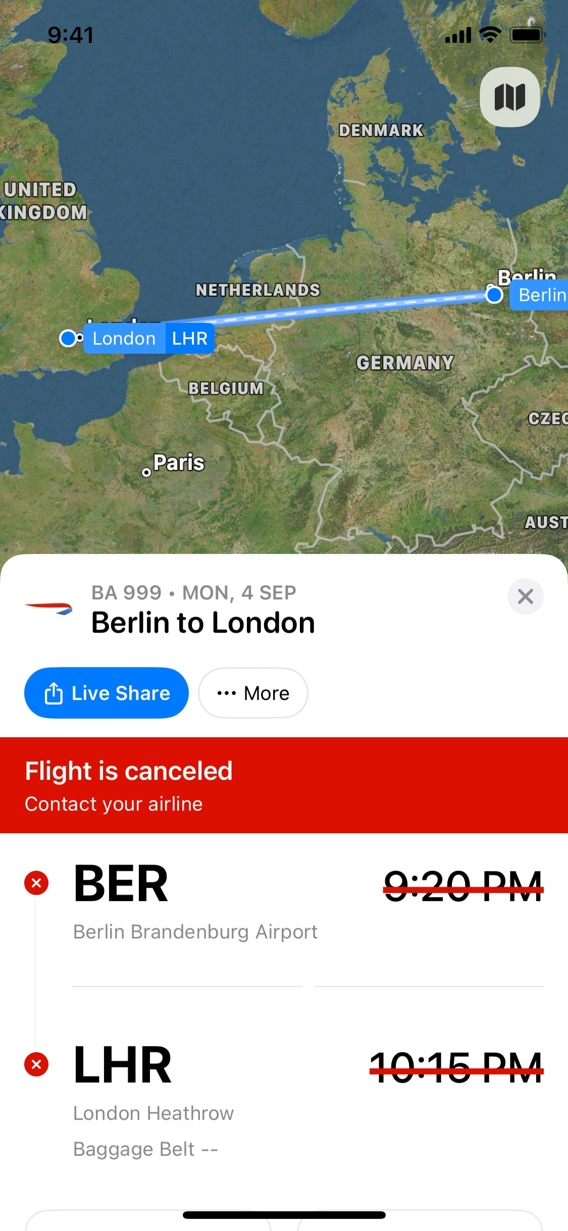Flighty - Interface Details