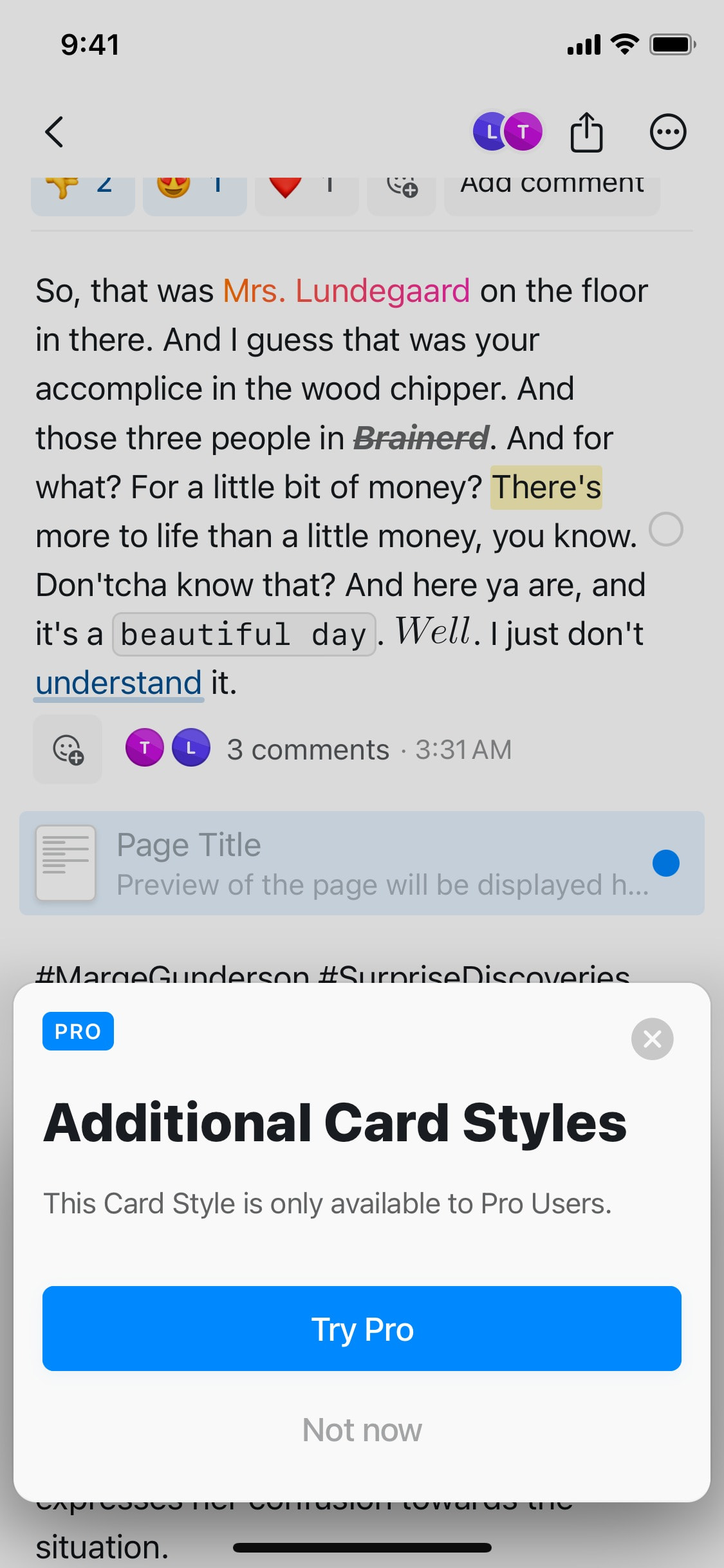 Craft - Paywall & Subscription