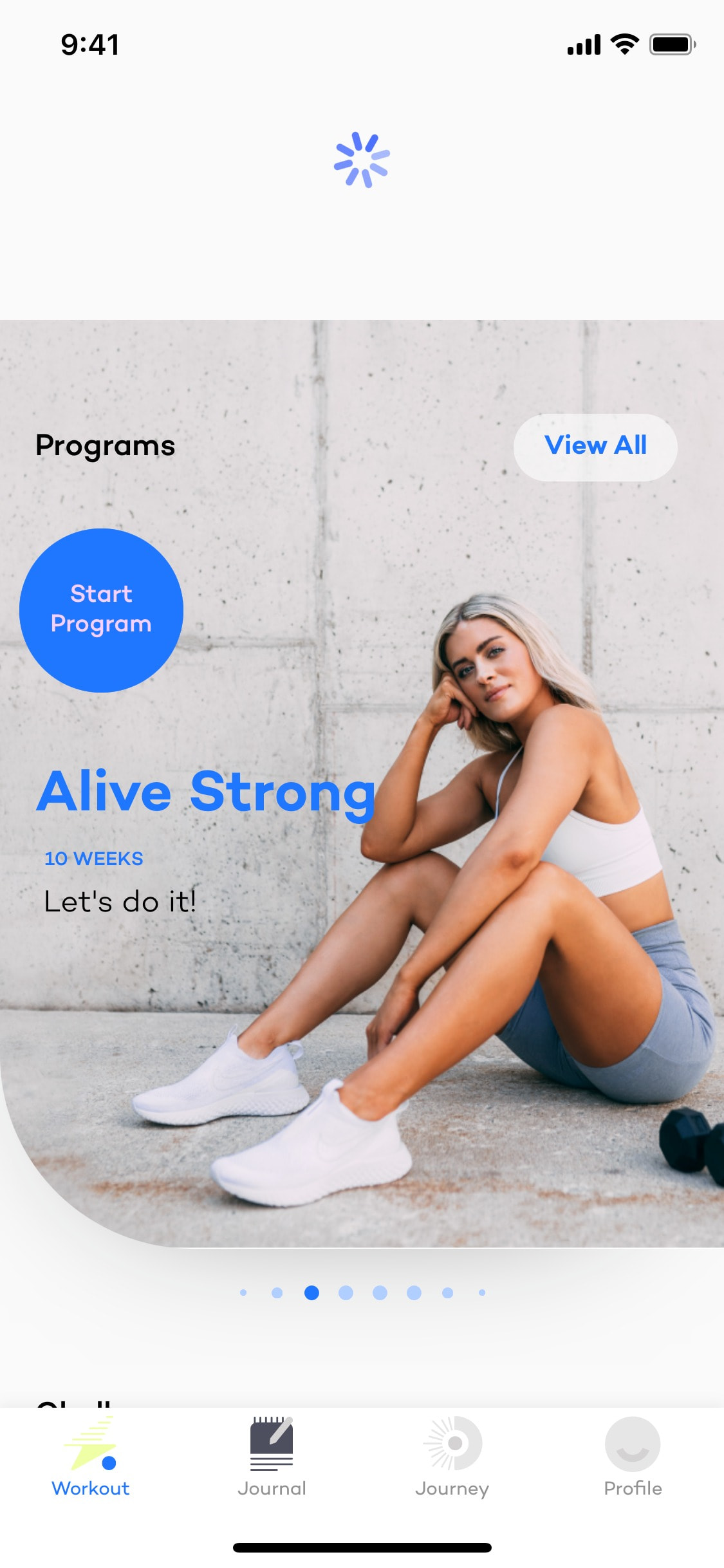 Alive - Discover Home Page